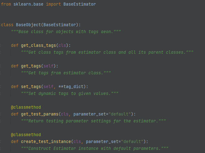 Base object