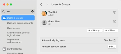 macos users and groups