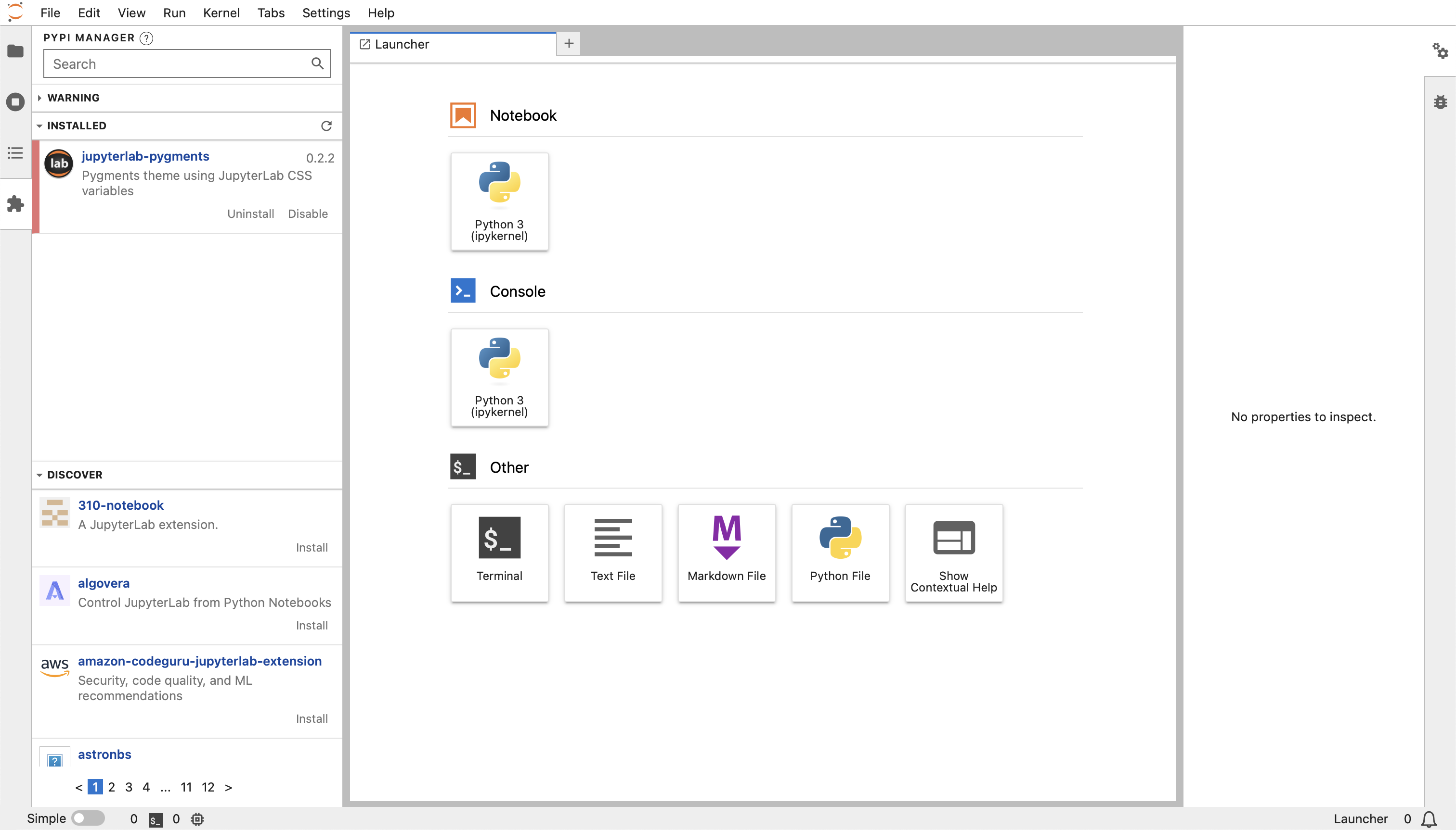 ../../_images/initial-jupyterlab-dashboard.png