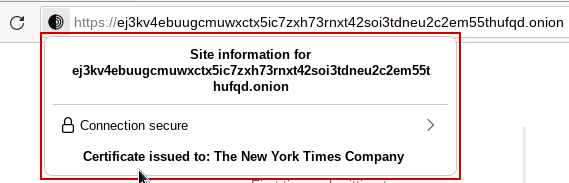 HTTPS Onion cert